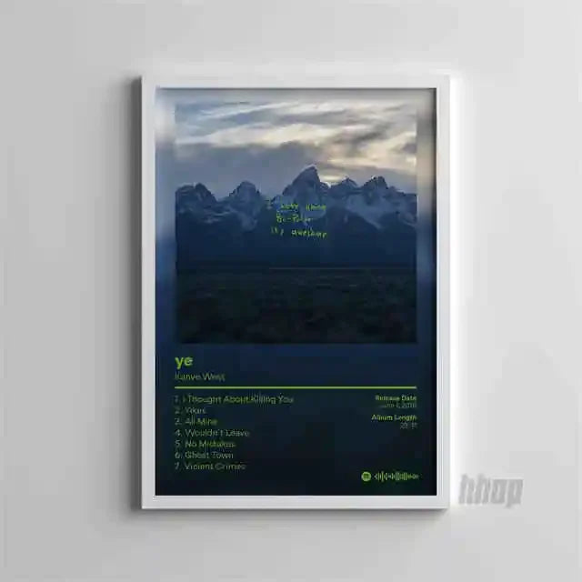 Kanye West Album Posters